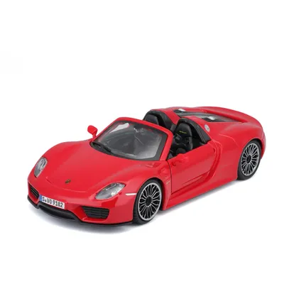 Porsche 918 Spyder - Röd - Bburago - 1:24