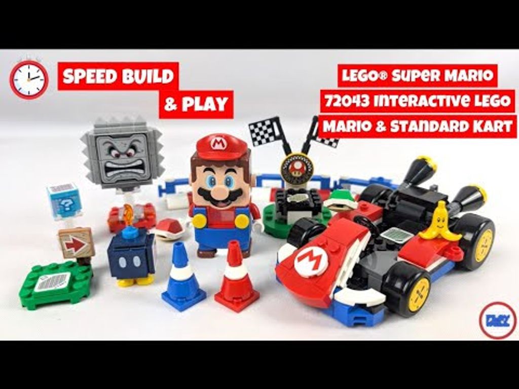 Mario & Standard Kart - Ljud & Effekter - Mario Kart - 72043 - LEGO
