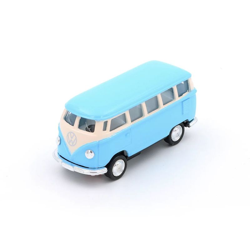 Volkswagen Classical Buss - 1962 - Kinsmart - 1:64 - Pastellblå