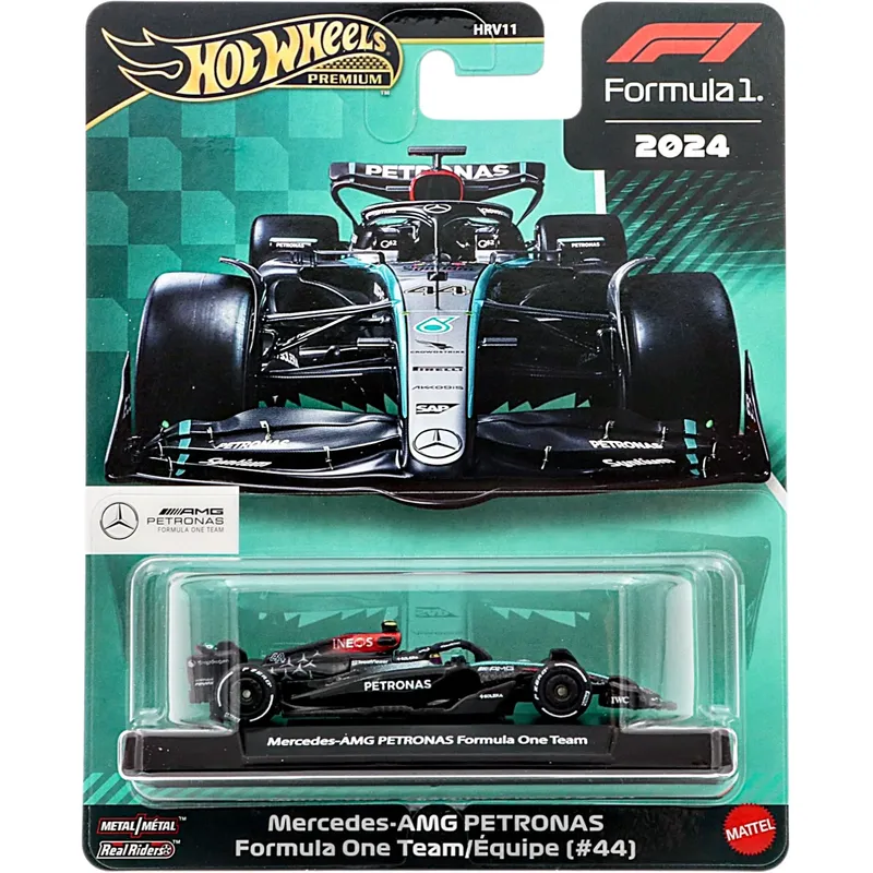 Mercedes-AMG F1 W15 E - #44 Lewis Hamilton - Hot Wheels Premium