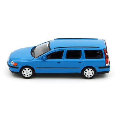 Volvo V70 - Blå - 2008 - Cararama - 1:43