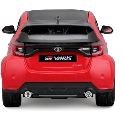 Toyota GR Yaris - 2021 - Röd - Maisto - 1:24