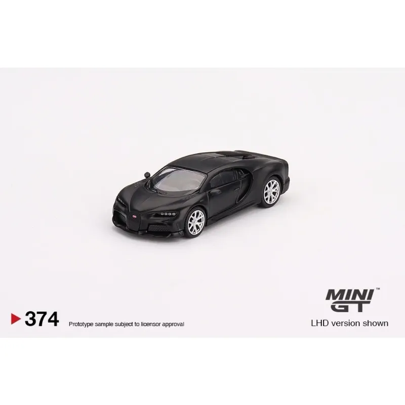 Bugatti Chiron Super Sport 300+ - Mattsvart - Mini GT - 1:64