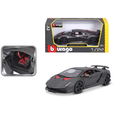 Lamborghini Sesto Elemento - 2012 - Grå - Bburago - 1:24