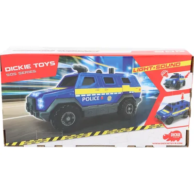 Polisbil - Special Forces - Ljud och Ljus - Dickie Toys - 17 cm