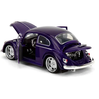 Volkswagen Beetle - Wednesday Addams & Thing - Jada - 1:24