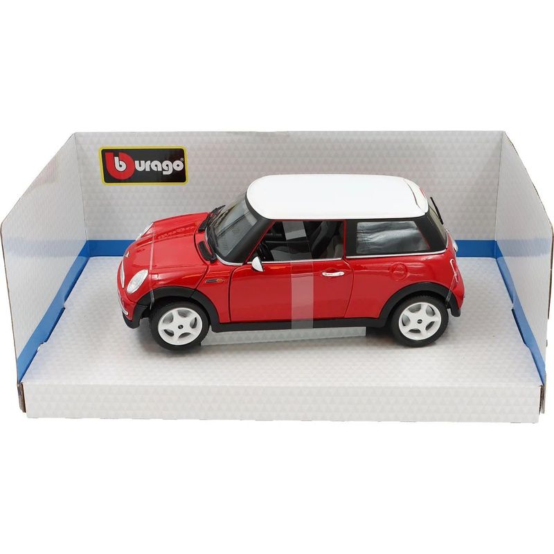 Mini Cooper - Röd - Bburago - 1:18