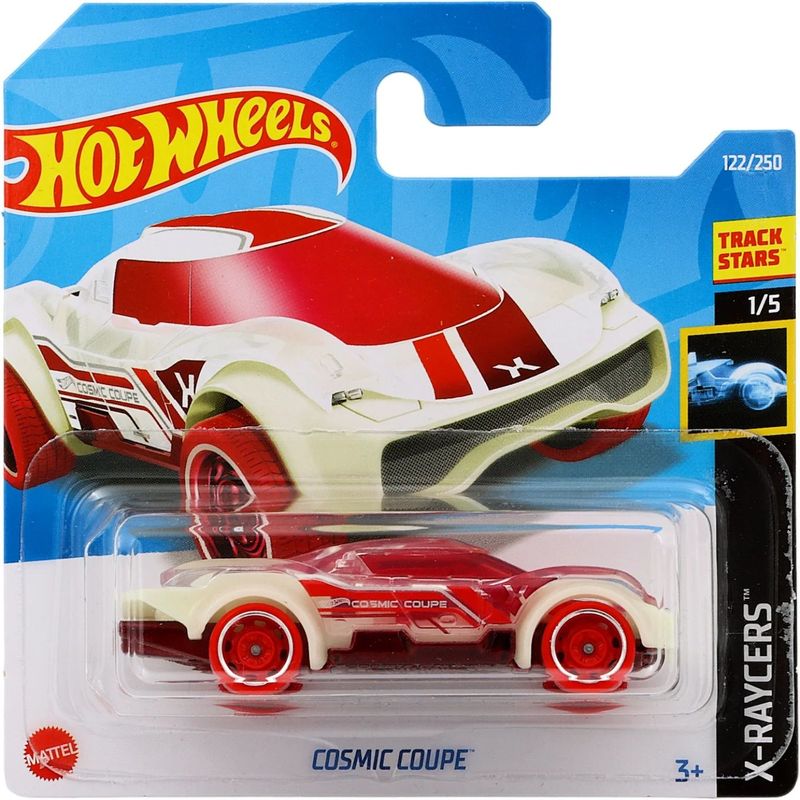 Cosmic Coupe - X-Raycers - Vitröd - Hot Wheels