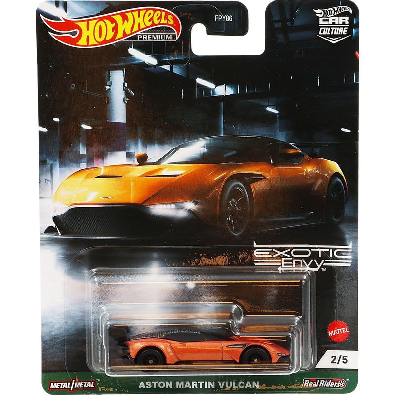 Aston Martin Vulcan - Exotic Envy - Orange - Hot Wheels