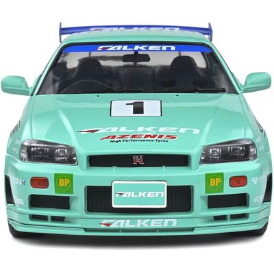 Nissan Skyline GT-R (R34) - 1999 - Falken - Solido - 1:18