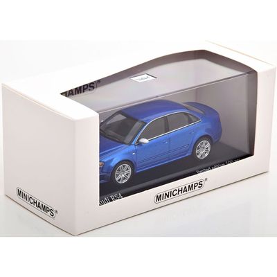 Audi RS4 2004 - Blå - 1:43 - Minichamps