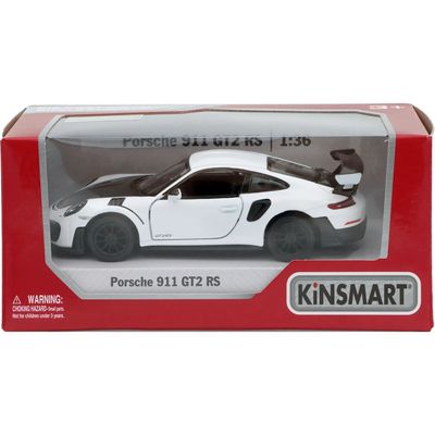 Porsche 911 GT2 RS - Vit - Kinsmart - 1:36