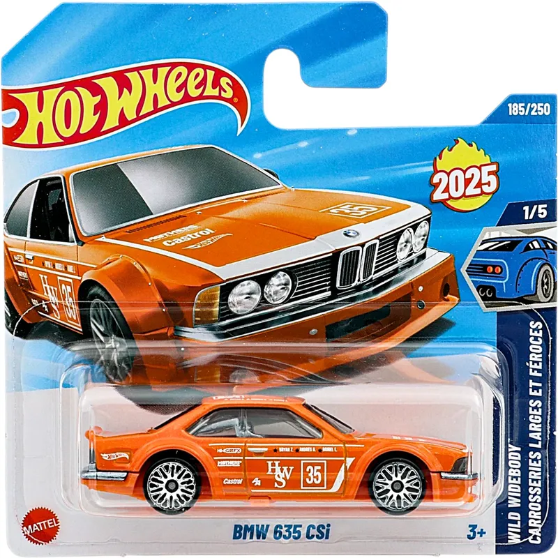 BMW 635 CSi - Orange - Wild Widebody - Hot Wheels