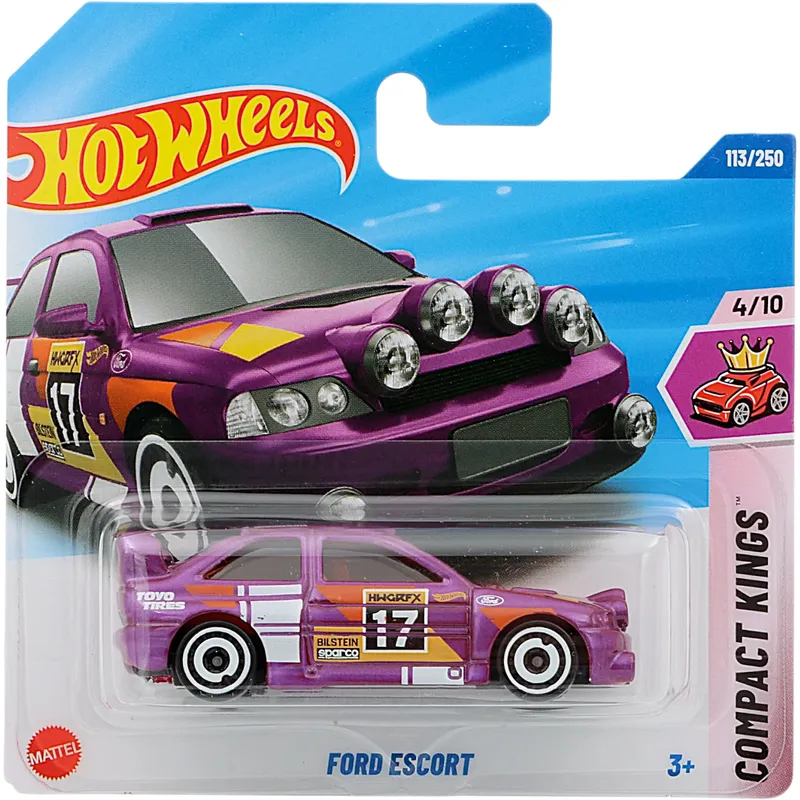 Ford Escort - Lila - Compact Kings - 113/250 - Hot Wheels