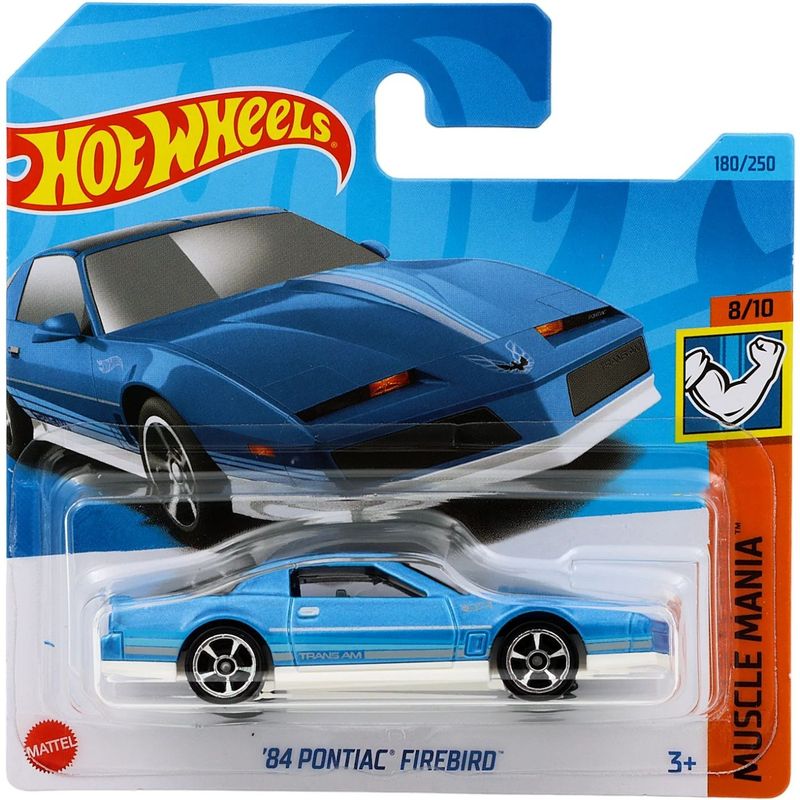 84 Pontiac Firebird - Muscle Mania - Blå - Hot Wheels