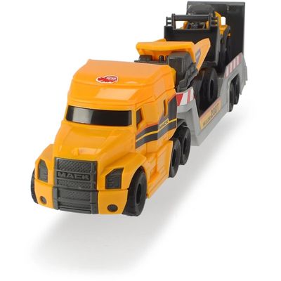 Mack Truck + Volvo Dumper och Hjullastare - Dickie Toys