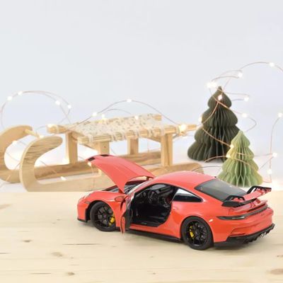 Porsche 911 GT3 - 2021 - Orange - Norev - 1:18