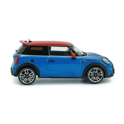 Mini Cooper JCW (F56) - 2023 - Blå / Röd - Solido - 1:43