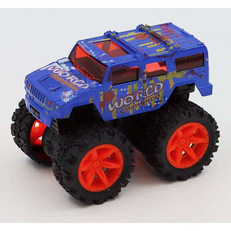 Monster Truck - Bigfoot - Off-Road crawler med friktion - Blå