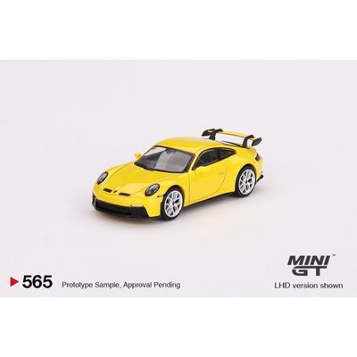 Porsche 911 GT3 (992) - Racing Yellow - 565 - Mini GT - 1:64