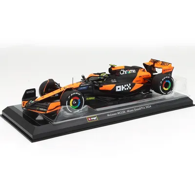 McLaren MCL38 - Lando Norris - Miami GP - Bburago - 1:24