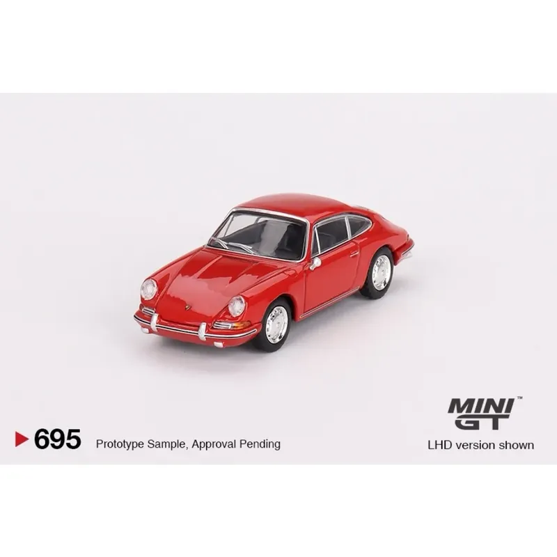 Porsche 901 1963 - Röd - 695 - Mini GT - 1:64