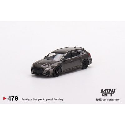 Audi ABT RS6-R - Grå - 479 - Mini GT - 1:64