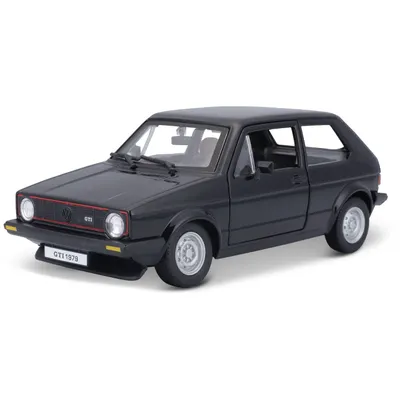Volkswagen Golf Mk1 GTI - 1979 - Svart - Bburago - 1:24