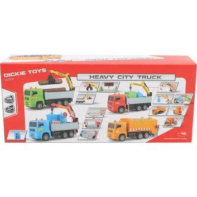 Timmerbil - Heavy City Truck - Dickie Toys