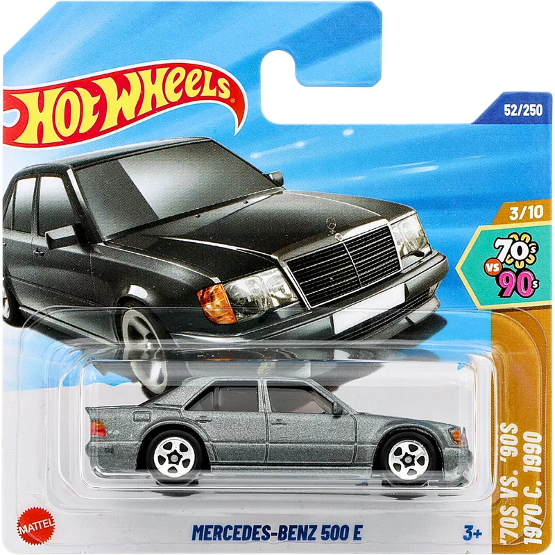 Mercedes-Benz 500 E - Grå - '70S VS. '90S - Hot Wheels
