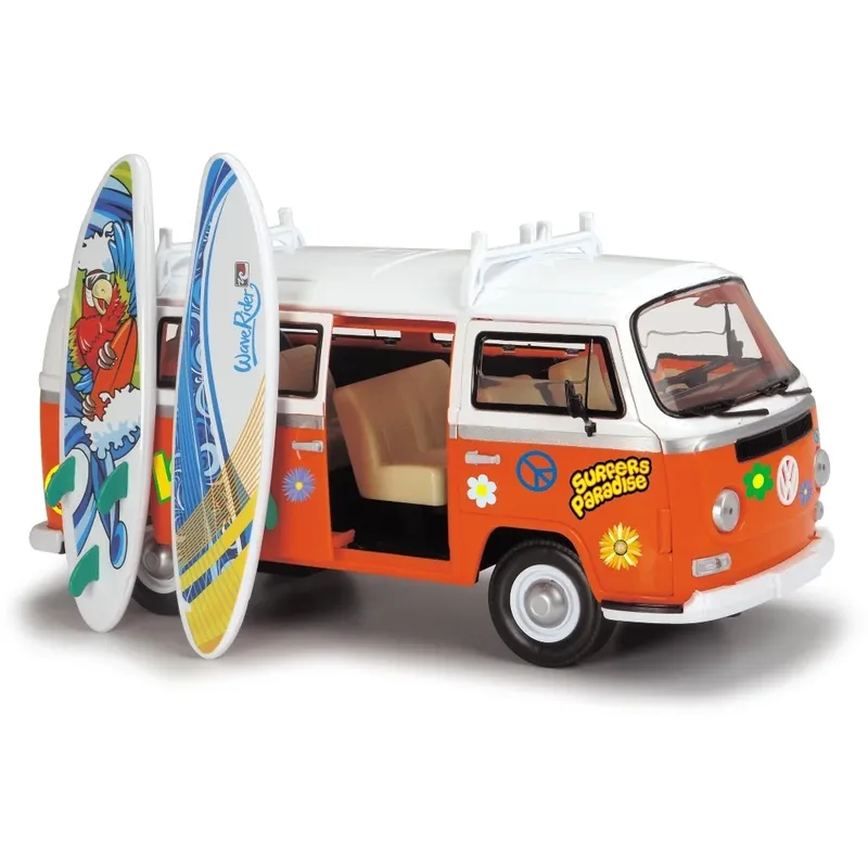 Volkswagen T2 Surfer VAN - Orange - Dickie Toys - 32 cm