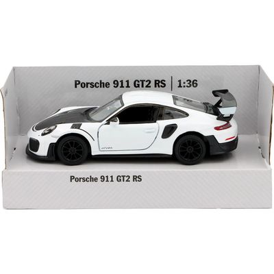 Porsche 911 GT2 RS - Vit - Kinsmart - 1:36