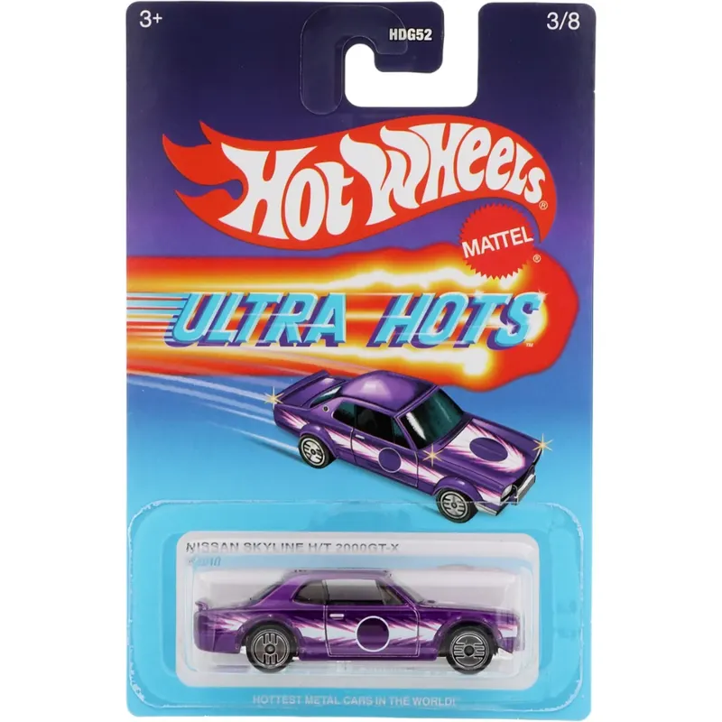 Nissan Skyline H/T 2000GT-X - Lila - Ultra Hots - 3/8 - HW