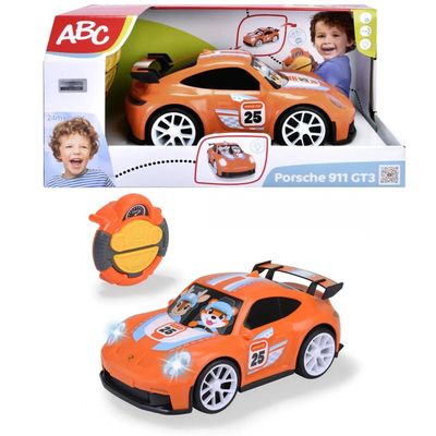 Porsche 911 GT3 - Orange - Radiostyrd - Från 2 år - ABC