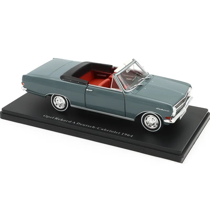 Opel Rekord A Deutsch-Cabriolet - 1964 - Grå - Atlas - 1:24