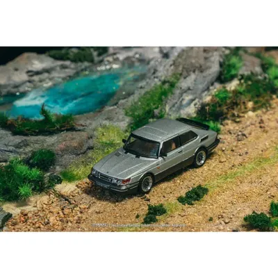 Saab 900 Turbo - Silver - GLOBAL64 - Tarmac Works