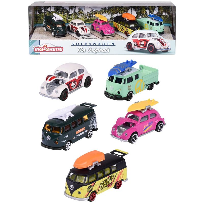 Volkswagen - The Originals - Giftpack 5 bilar - Majorette