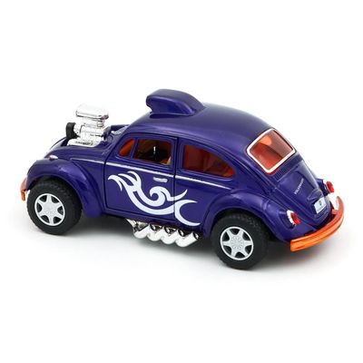 Volkswagen Beetle Custom Dragracer - Lila - Kinsmart - 1:32