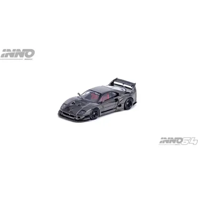 LBWK F40 Chrome Black - Ferrari - Inno64 - 1:64