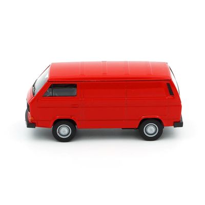 Volkswagen T3 VAN - Röd - Welly - 11 cm