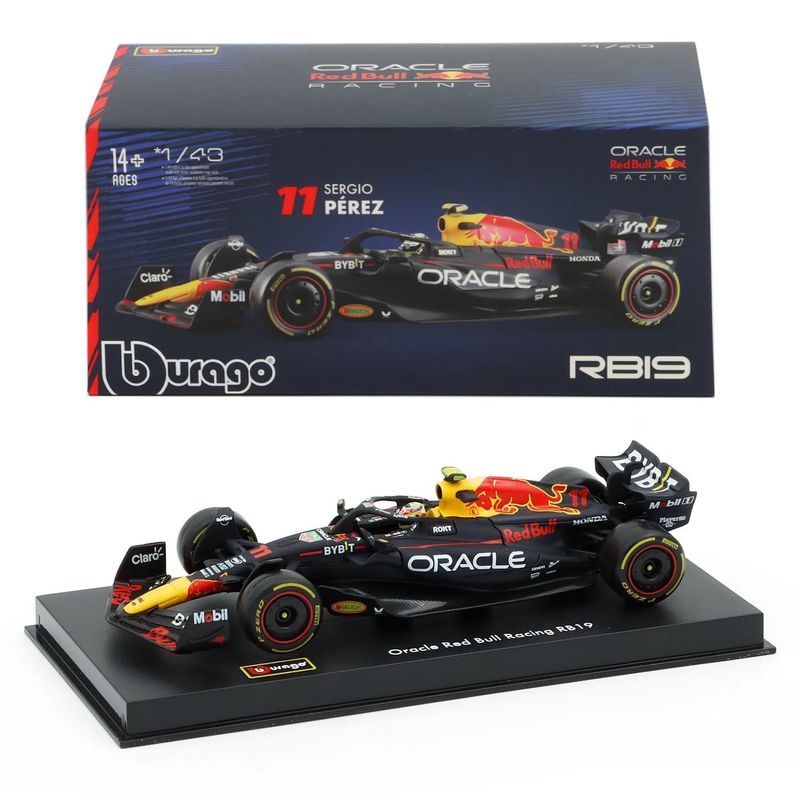 F1 - Red Bull - RB19 - #11 Sergio Perez - Bburago - 1:43