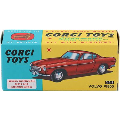 Volvo P1800 - Röd - 228 - Corgi - 1:45