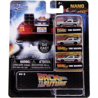 Back to the Future - 3-pack - Nano Cars - NV-5 - Jada Toys