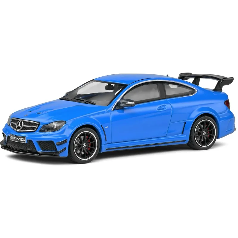 Mercedes-Benz C63 AMG Black Series 2012 Blå - Solido - 1:43
