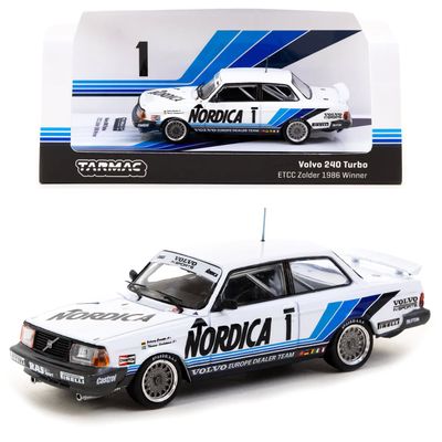 Volvo 240 Turbo - ETCC Zolder 1986 Winner - Tarmac - 1:64