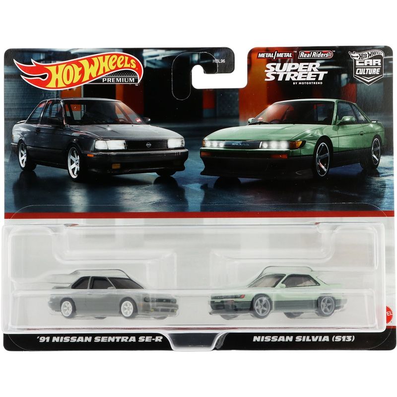 91 Nissan Sentra SE-R + Nissan Silvia (S13) - 2-pack - HW