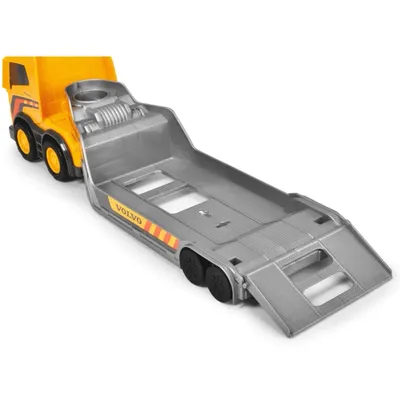 Truck Team - Volvo-lastbil och Trailer med Hjullastare - Dickie Toys