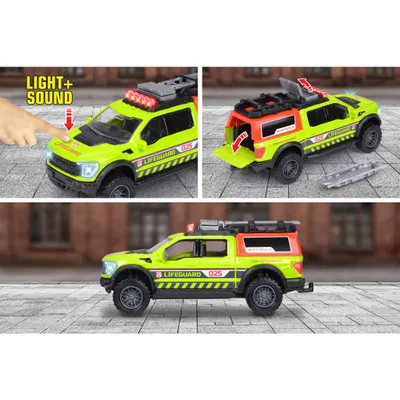 Ford F-150 Raptor Lifeguard - Majorette Grand Series - 14 cm