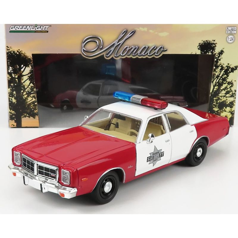 1977 Dodge Monaco - Finchburg Sheriff - Greenlight - 1:24