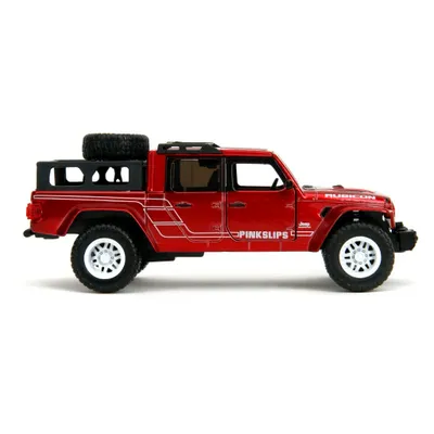 2020 Jeep Gladiator - Röd - Pink Slips - Jada - 14 cm